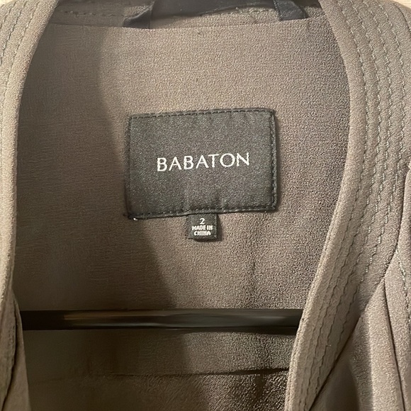 ARITZIA Babaton Moto Jacket 2 | Olive
Green - Picture 4 of 7